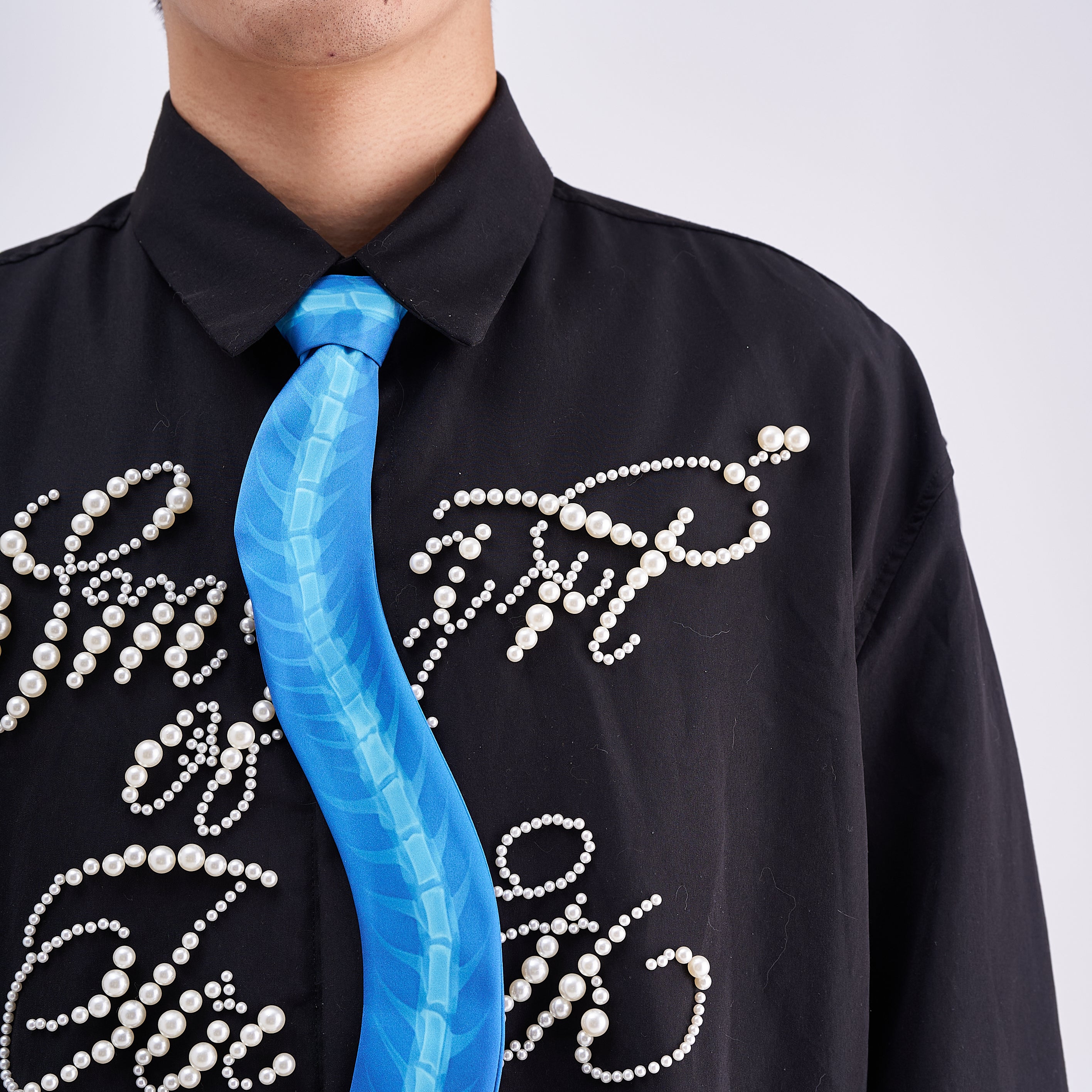 Alternative view of Animals Ties X-ray Snake Tie, Vintage Tie, Novelty Tie, Tie Accessories Holiday Gift, Tie Gift, Tie Accessories