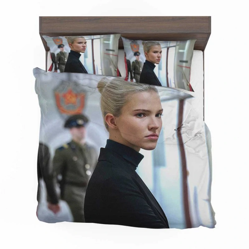 Alternative view of Anna Movie Actress Sasha Luss Bedding Set - Custom Bedding Set