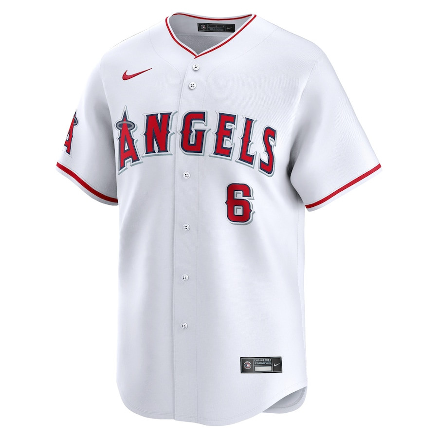 Alternative view of Anthony Rendon 6 Los Angeles Angels Home Limited Men Baseball Jersey - White 
