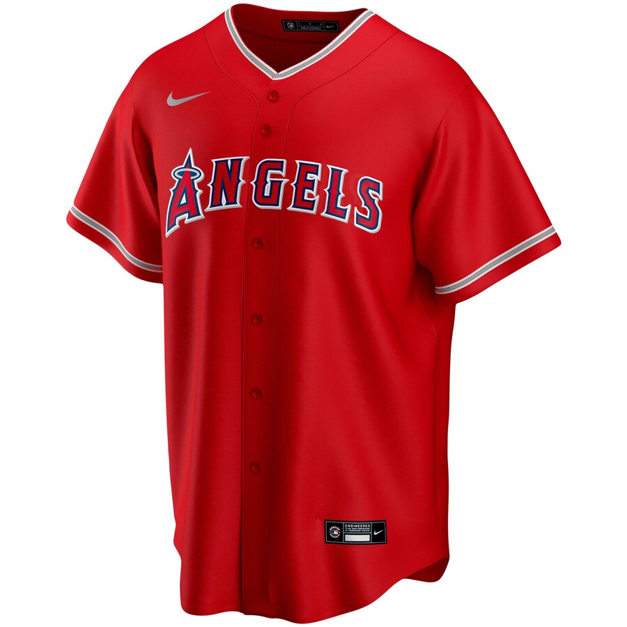 Alternative view of Anthony Rendon Los Angeles Angels Alternate 2020 Replica Player Baseball Jersey ÃƒÂ¢Ã¢â€šÂ¬Ã¢â‚¬Å“ Red