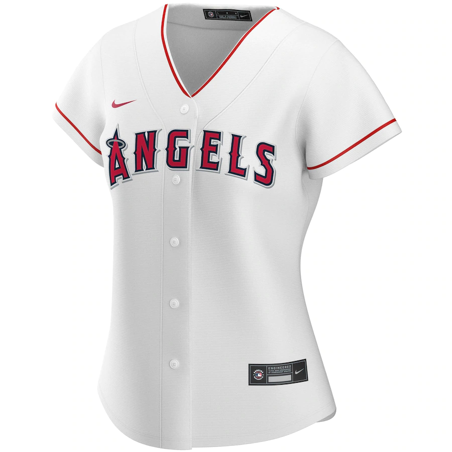 Alternative view of Anthony Rendon Los Angeles Angels Women's Home 2020 Replica Player Baseball Jersey ÃƒÂ¢Ã¢â€šÂ¬Ã¢â‚¬Å“ White