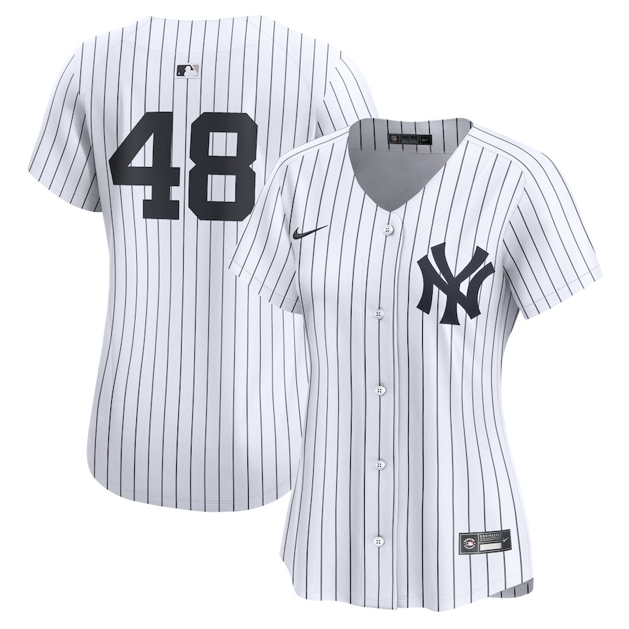 Anthony Rizzo 48 New York Yankees Women Home Limited Player Baseball Jersey - White 