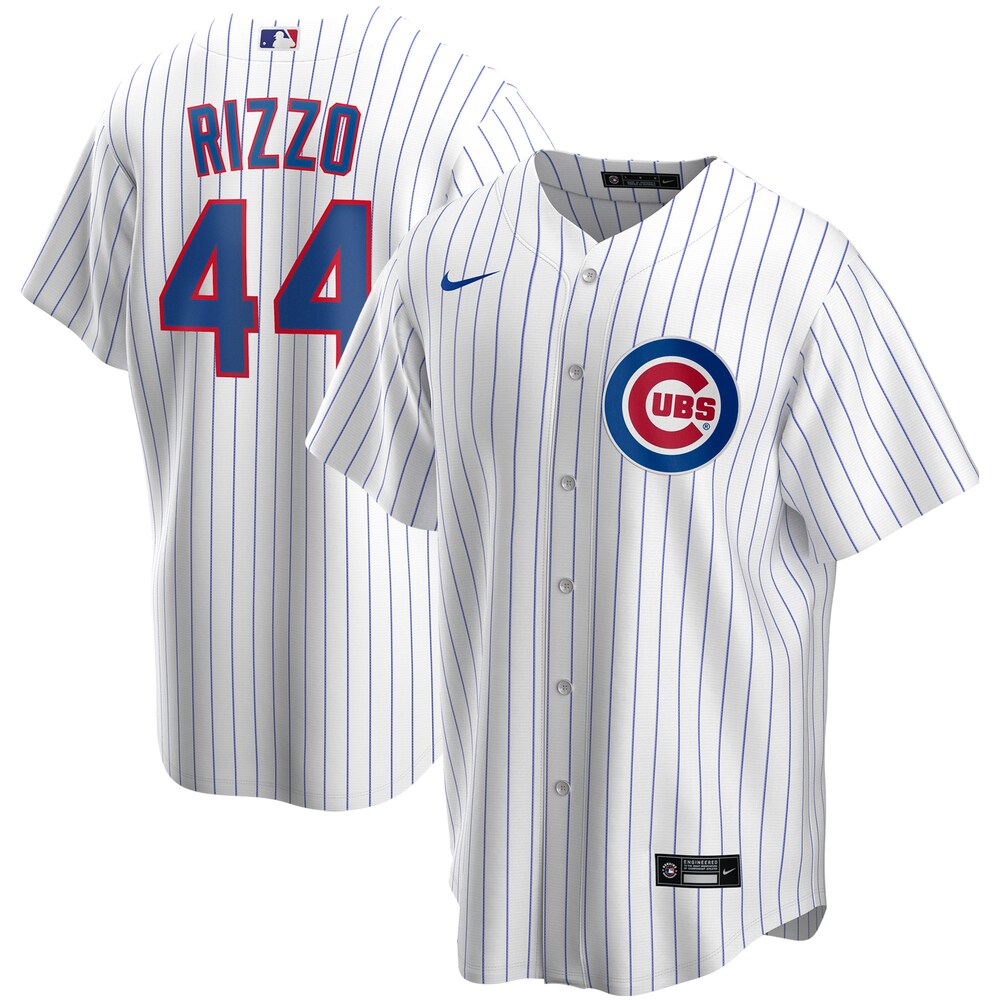 Anthony Rizzo Chicago Cubs Home 2020 Player Baseball Jersey - White