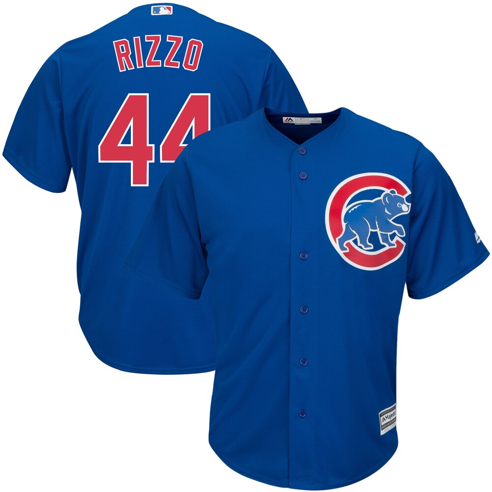 Anthony Rizzo Chicago Cubs Majestic Big & Tall Alternate Cool Base Player Baseball Jersey - Royal