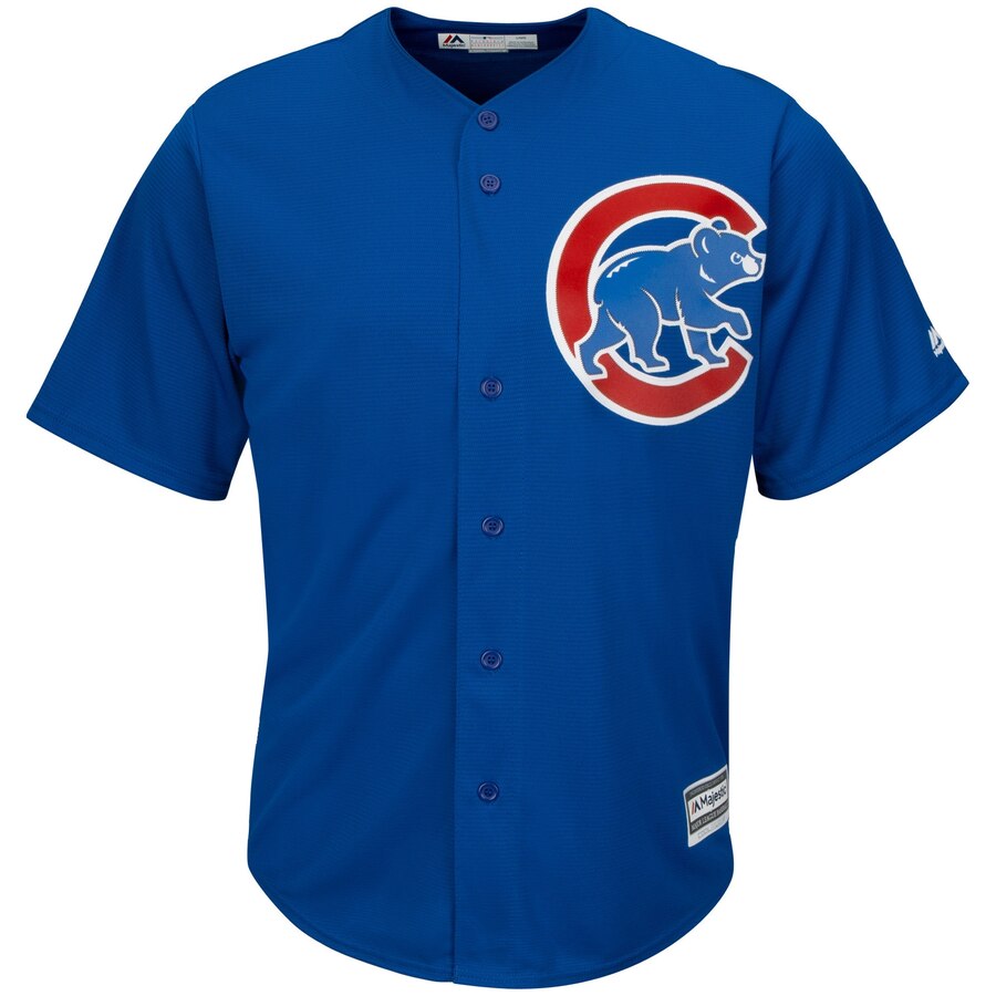 Alternative view of Anthony Rizzo Chicago Cubs Majestic Cool Base Player Baseball Jersey - Royal