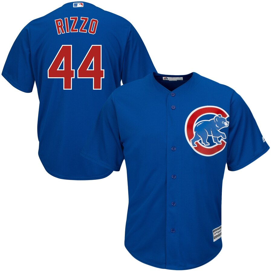 Anthony Rizzo Chicago Cubs Majestic Cool Base Player Baseball Jersey - Royal
