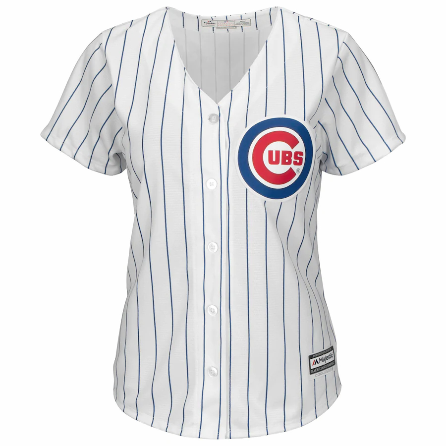 Alternative view of Anthony Rizzo Chicago Cubs Majestic Women's Cool Base Player Baseball Jersey - White