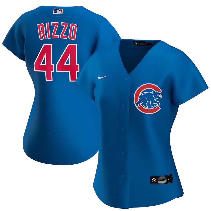 Anthony Rizzo Chicago Cubs Women's Alternate 2020 Replica Player Baseball Jersey ÃƒÂ¢Ã¢â€šÂ¬Ã¢â‚¬Å“ Royal