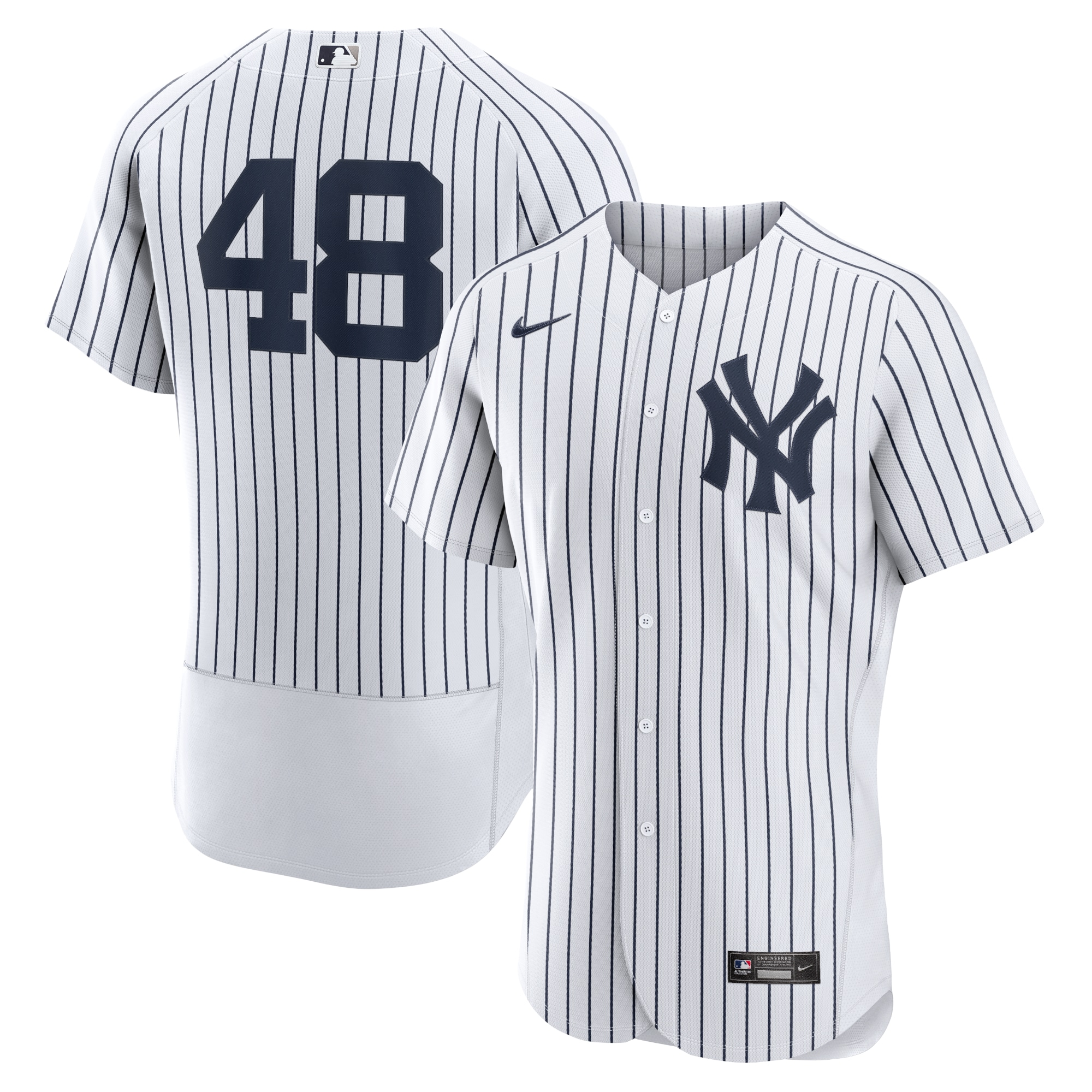 Anthony Rizzo New York Yankees Home Authentic Player Baseball Jersey - White/navy