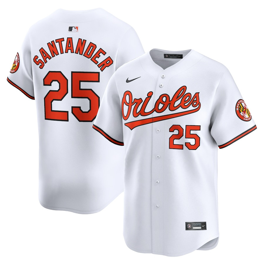 Anthony Santander 25 Baltimore Orioles Home Limited Player Men Jersey - White