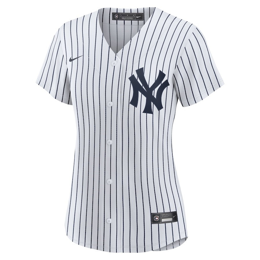 Alternative view of Anthony Volpe 11 New York Yankees Women's Home Player Baseball Jersey - White 