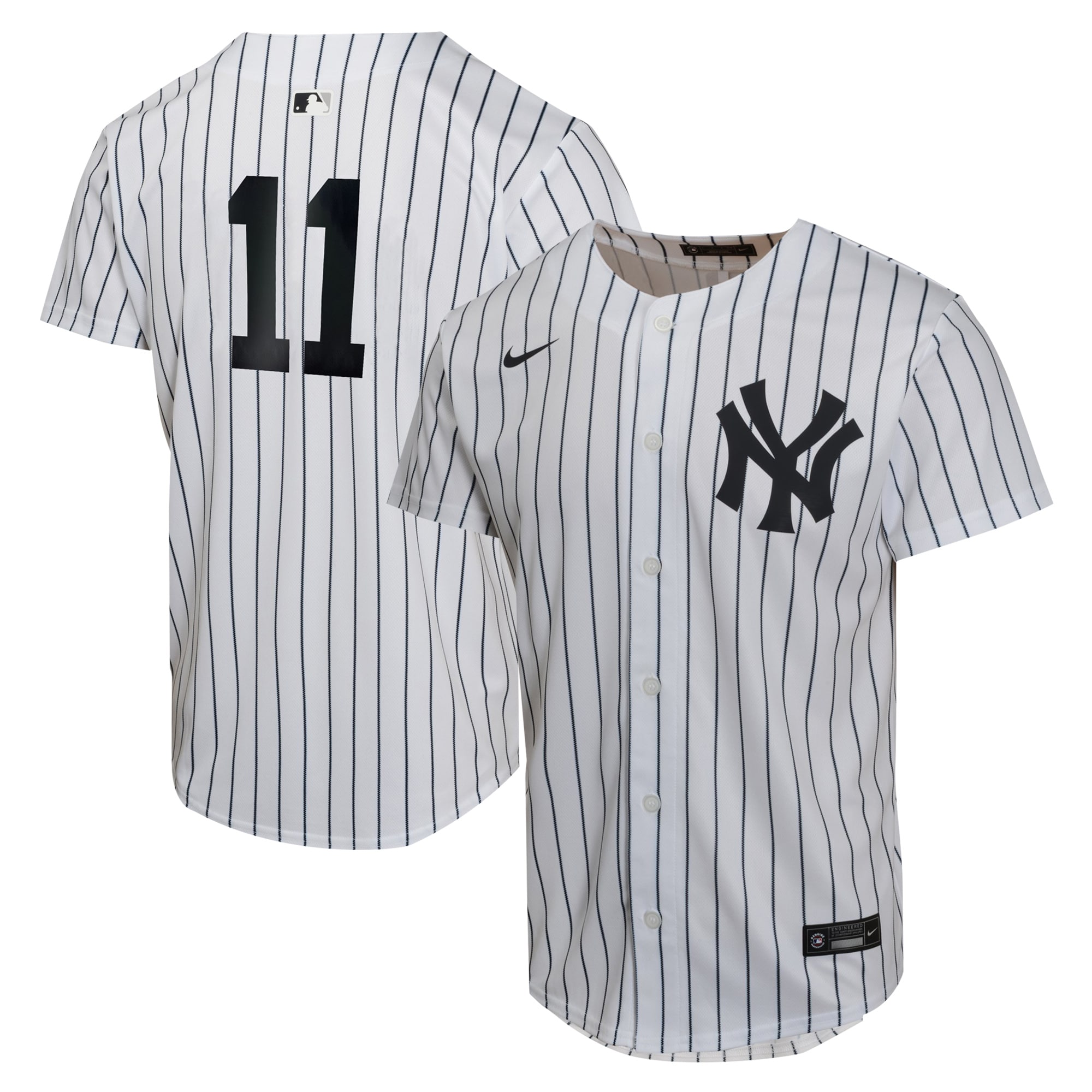 Anthony Volpe New York Yankees Youth Home Game Player Baseball Jersey - White