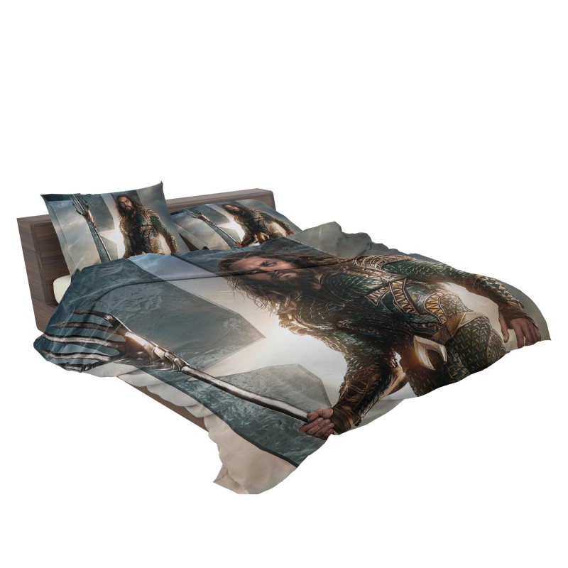Alternative view of Aquaman Justice League Super Hero Bedding Set - Custom Bedding Set