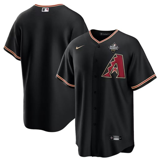 Arizona Diamondbacks 2023 World Series Men Baseball Jersey - Black