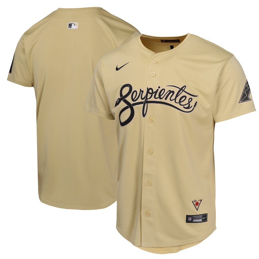 Arizona Diamondbacks City Connect Limited YOUTH Baseball Jersey - Sand