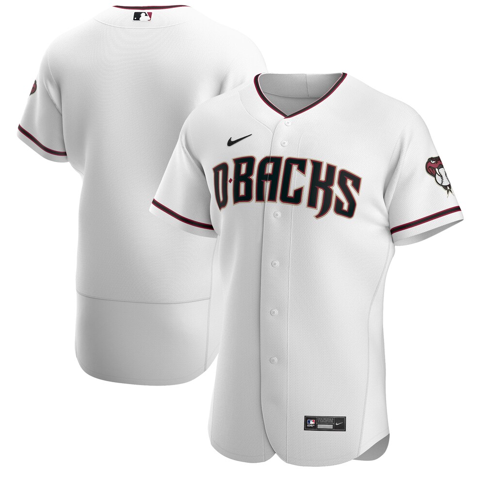 Arizona Diamondbacks Home 2020 Team Jersey - White/crimson