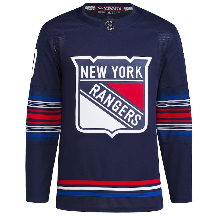 Alternative view of Artemi Panarin 10 New York Rangers Alternate Primegreen Men Hockey Jersey - Navy - JS591 