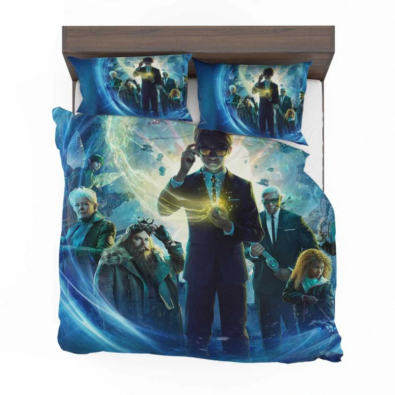 Alternative view of Artemis Fowl Movie Josh Gad Judi Dench Colin Farrell Bedding Set - Custom Bedding Set