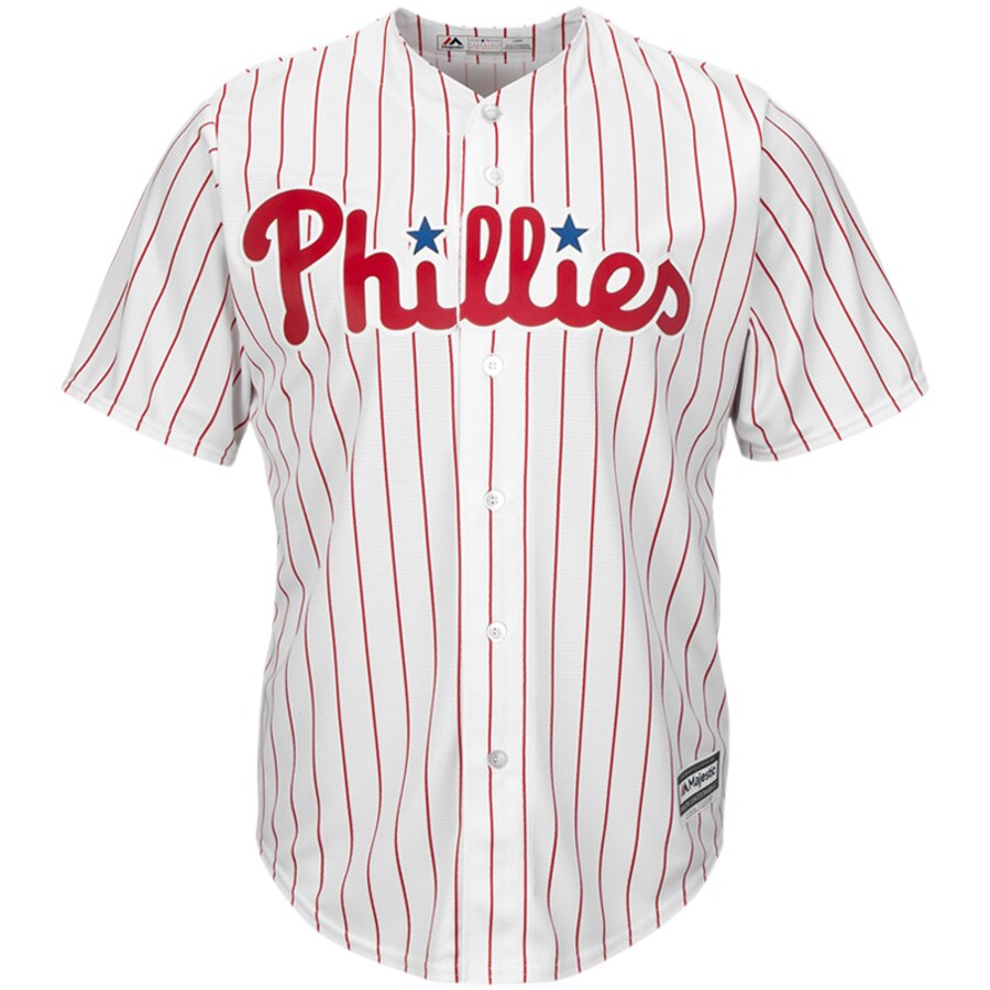 Alternative view of Asdrubal Cabrera Philadelphia Phillies Majestic Home Official Cool Base Player Baseball Jersey – White