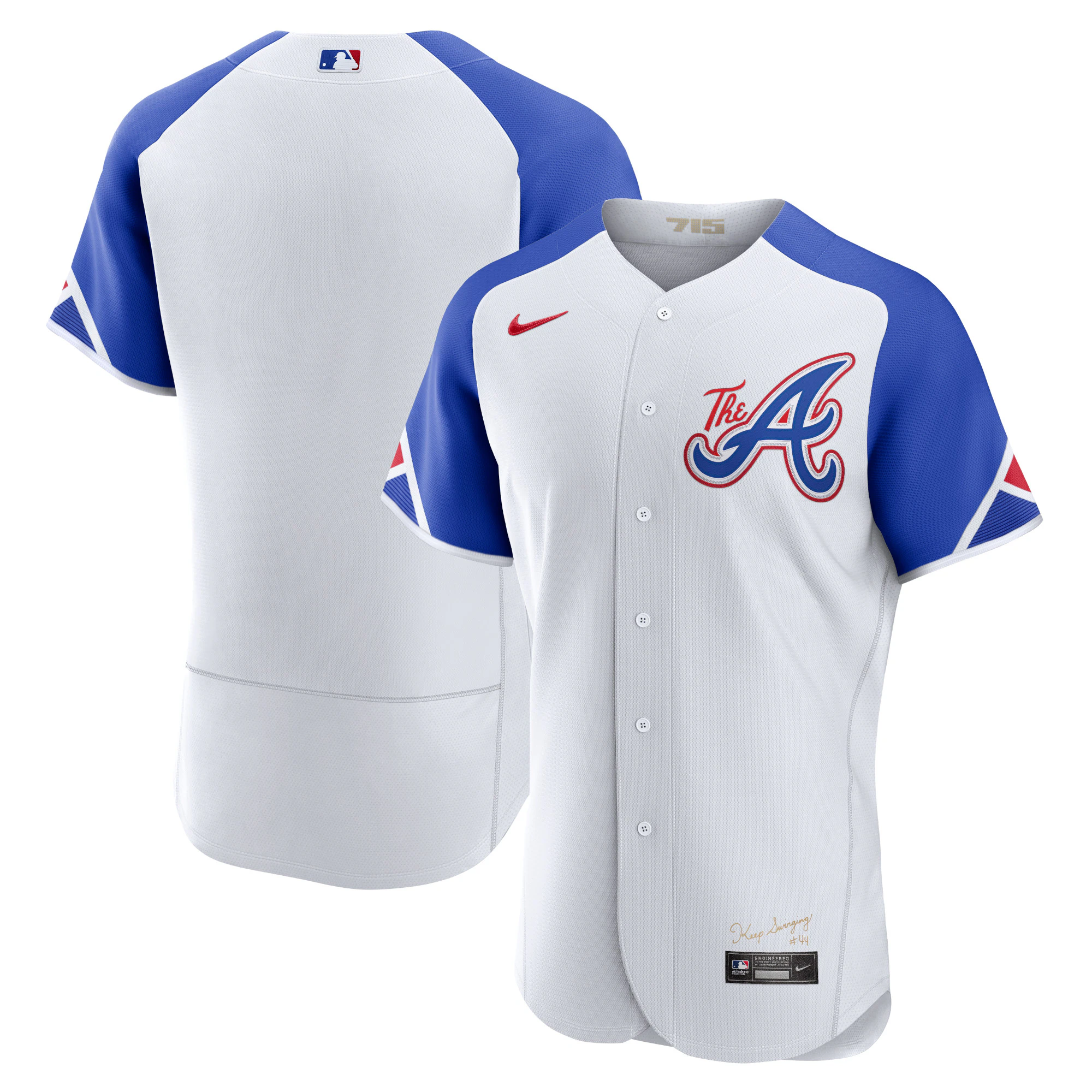 Atlanta Braves 2023 City Connect Authentic Baseball Jersey - White
