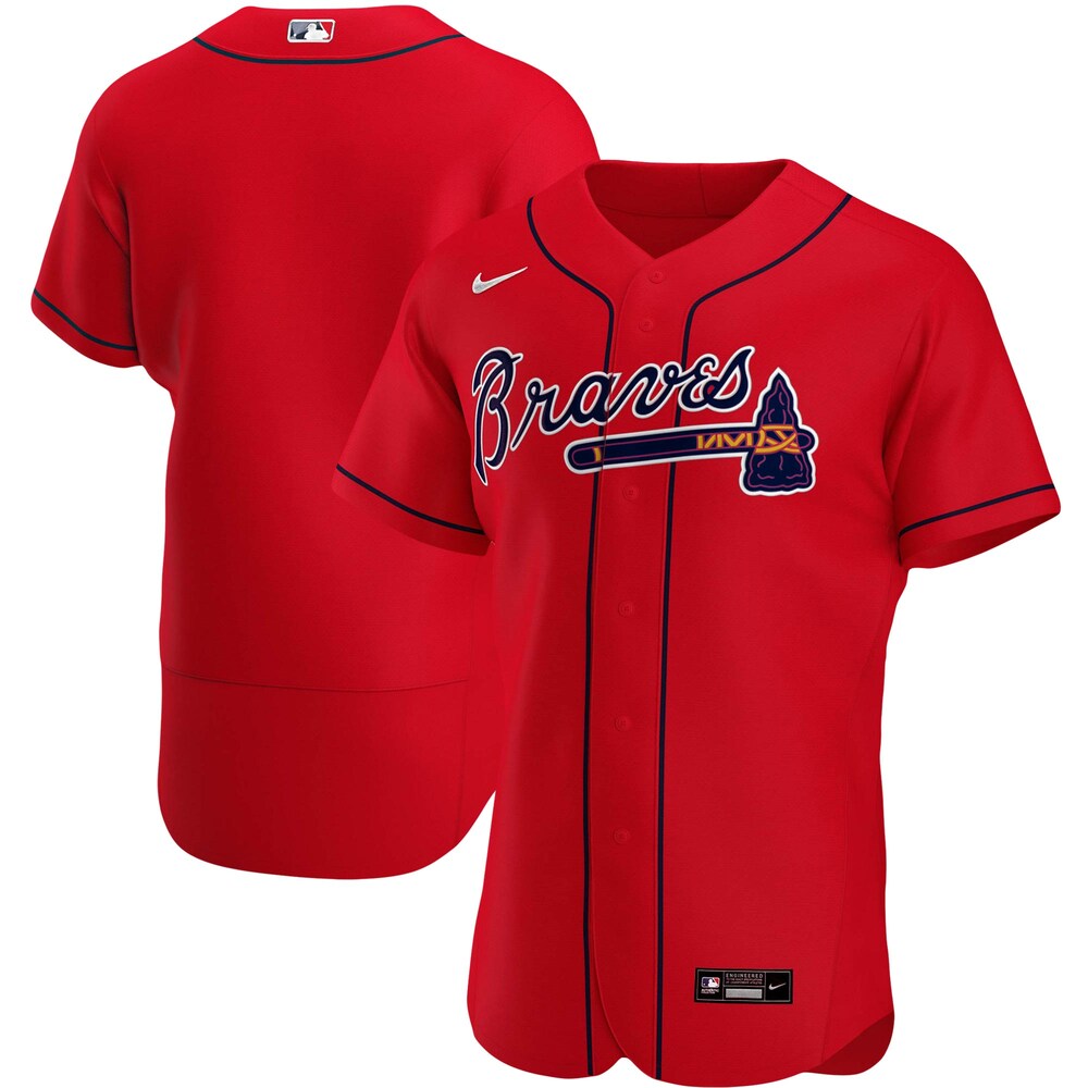 Atlanta Braves Alternate 2020 Team Jersey - Red