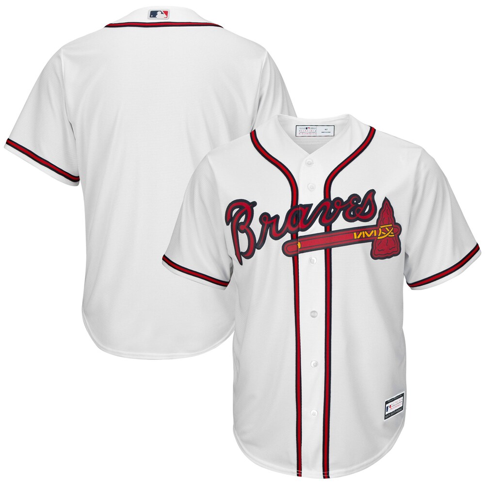 Atlanta Braves Big & Tall Team Baseball Jersey - White