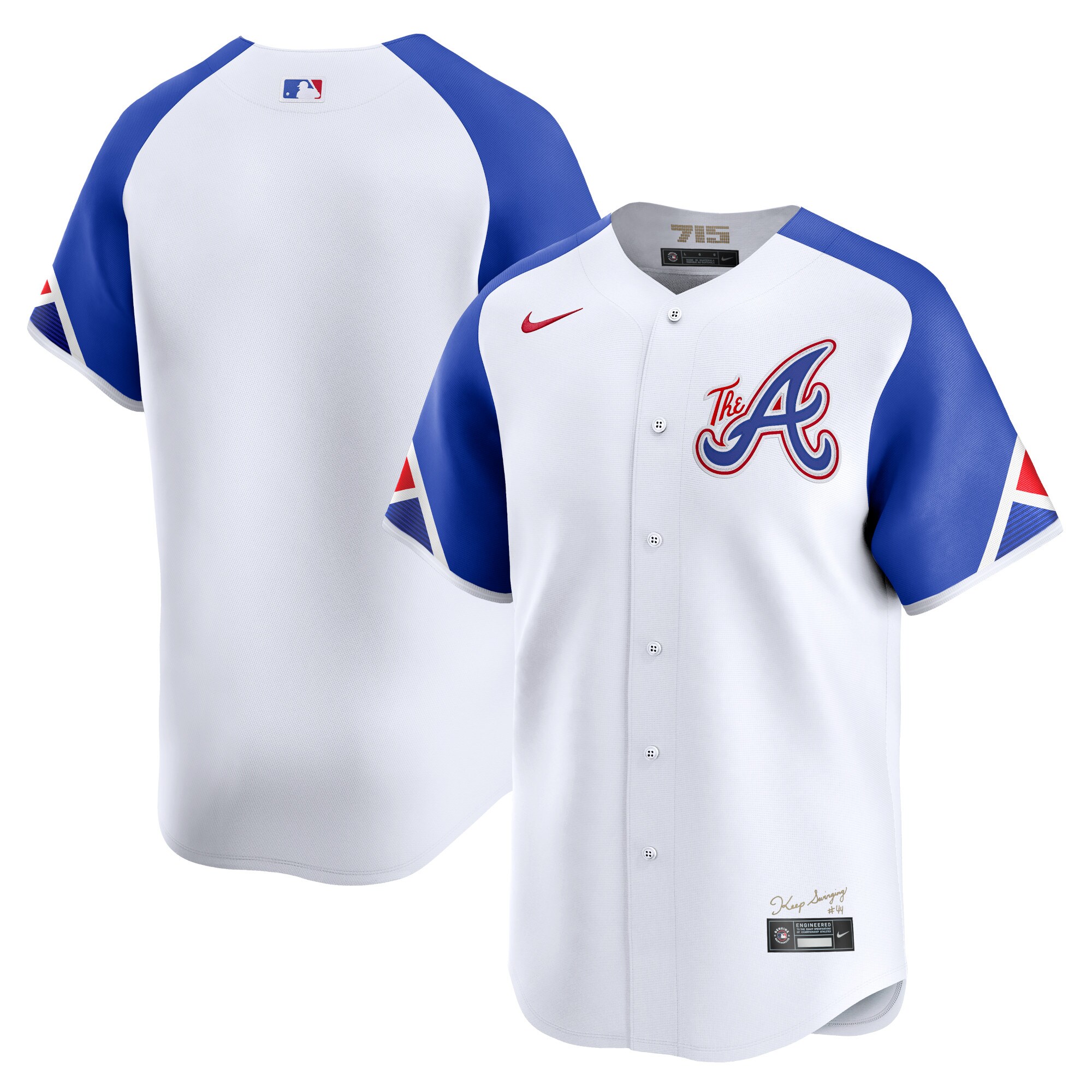 Atlanta Braves City Connect Limited Baseball Jersey - White