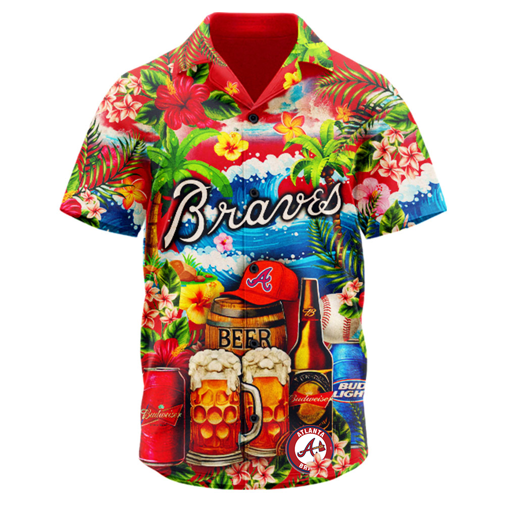 Alternative view of Atlanta Braves Mlb Hawaiian Shirt Special Edition 2025