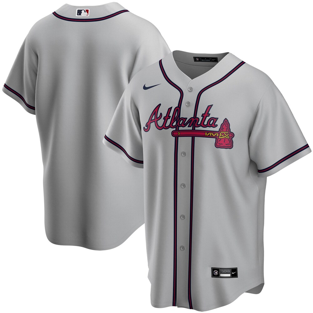 Atlanta Braves Road 2020 Team Baseball Jersey - Gray