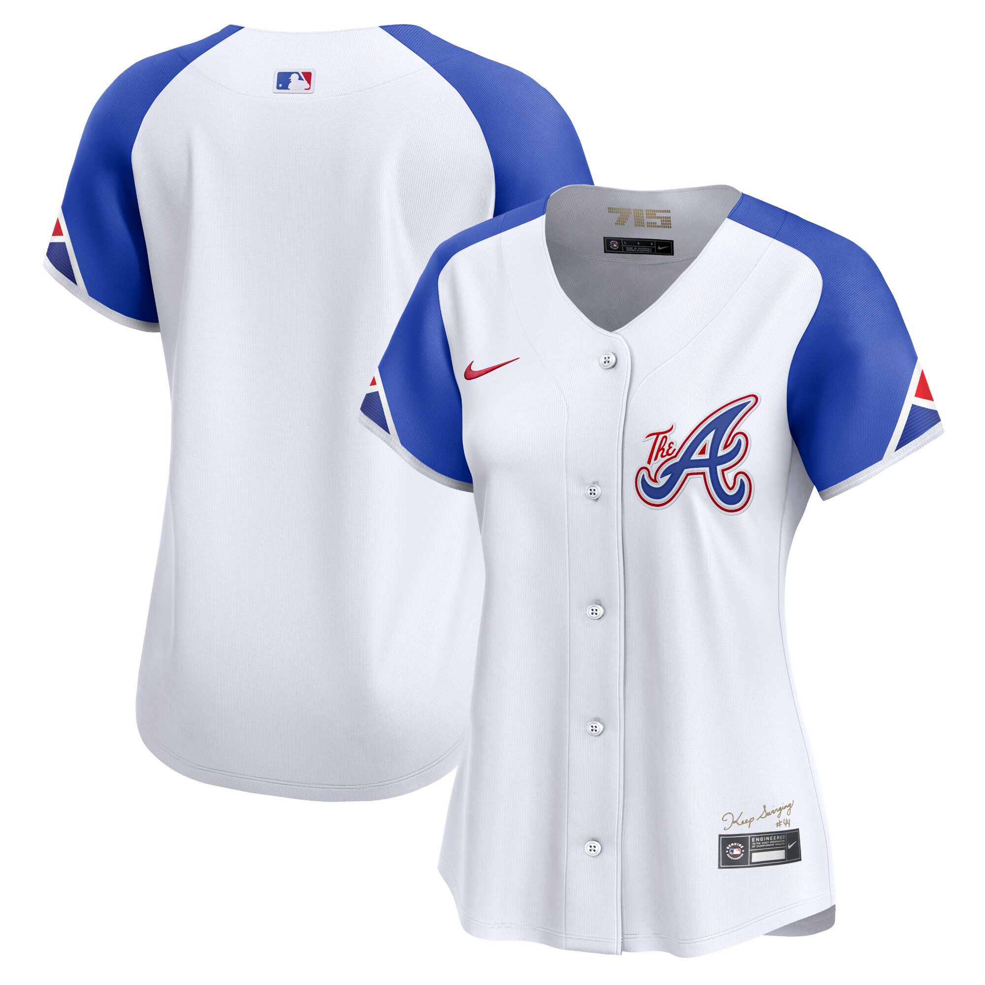 Atlanta Braves Women's City Connect Limited Baseball Jersey - White