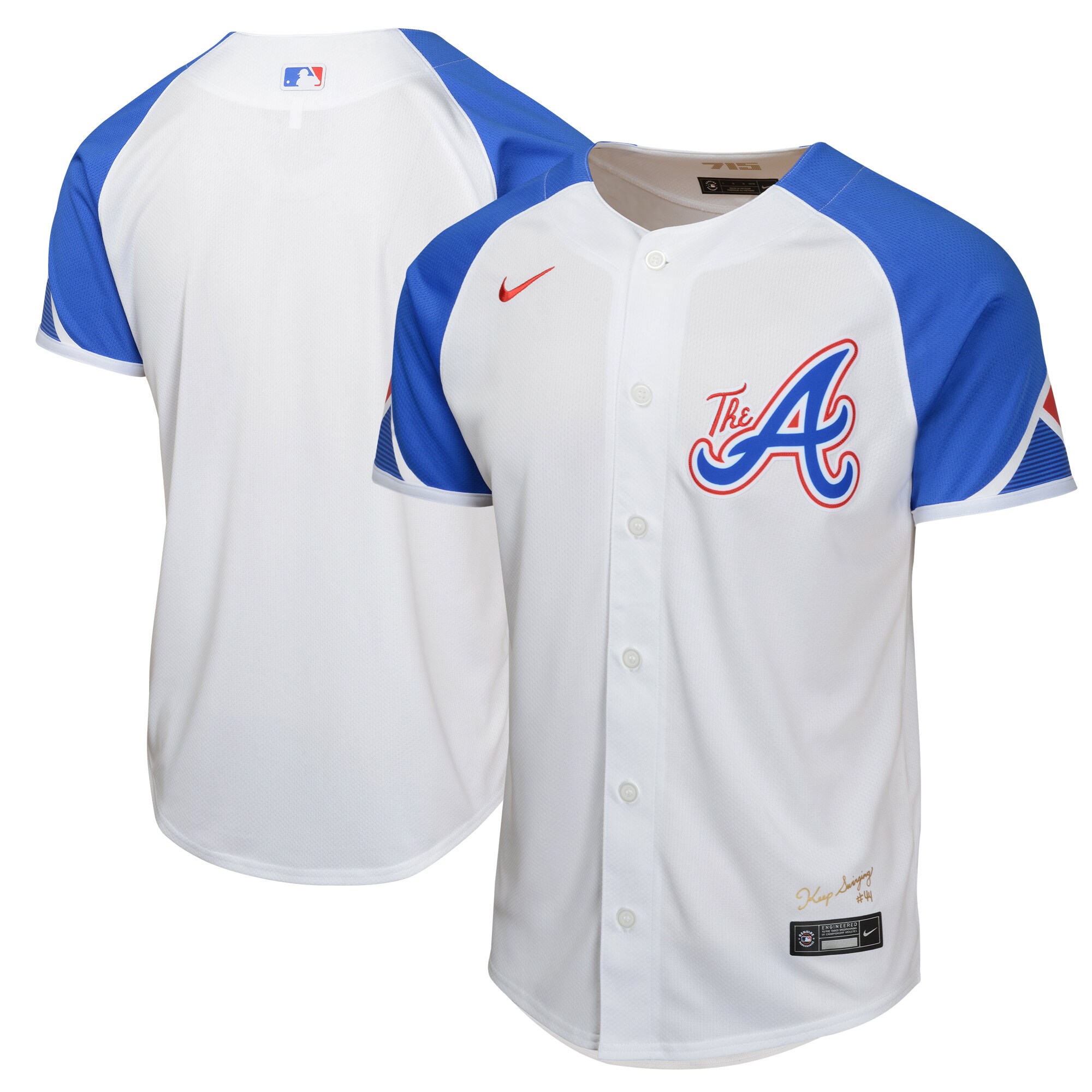Atlanta Braves Youth City Connect Limited Baseball Jersey - White