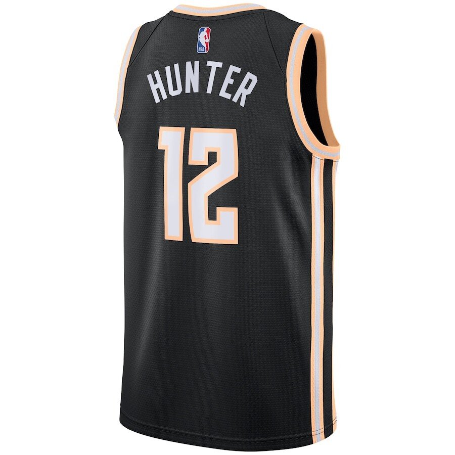Alternative view of Atlanta Hawks City Edition Swingman Basketball Jersey - De Andre Hunter - Mens