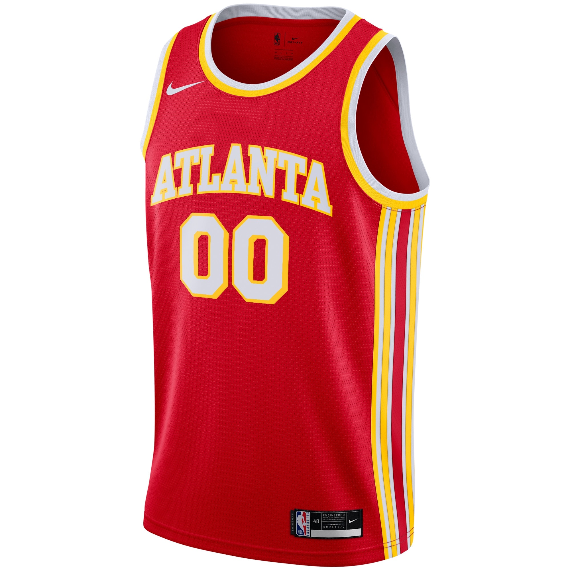 Atlanta Hawks Icon Swingman Basketball Jersey - Custom - Youth - JS904 
