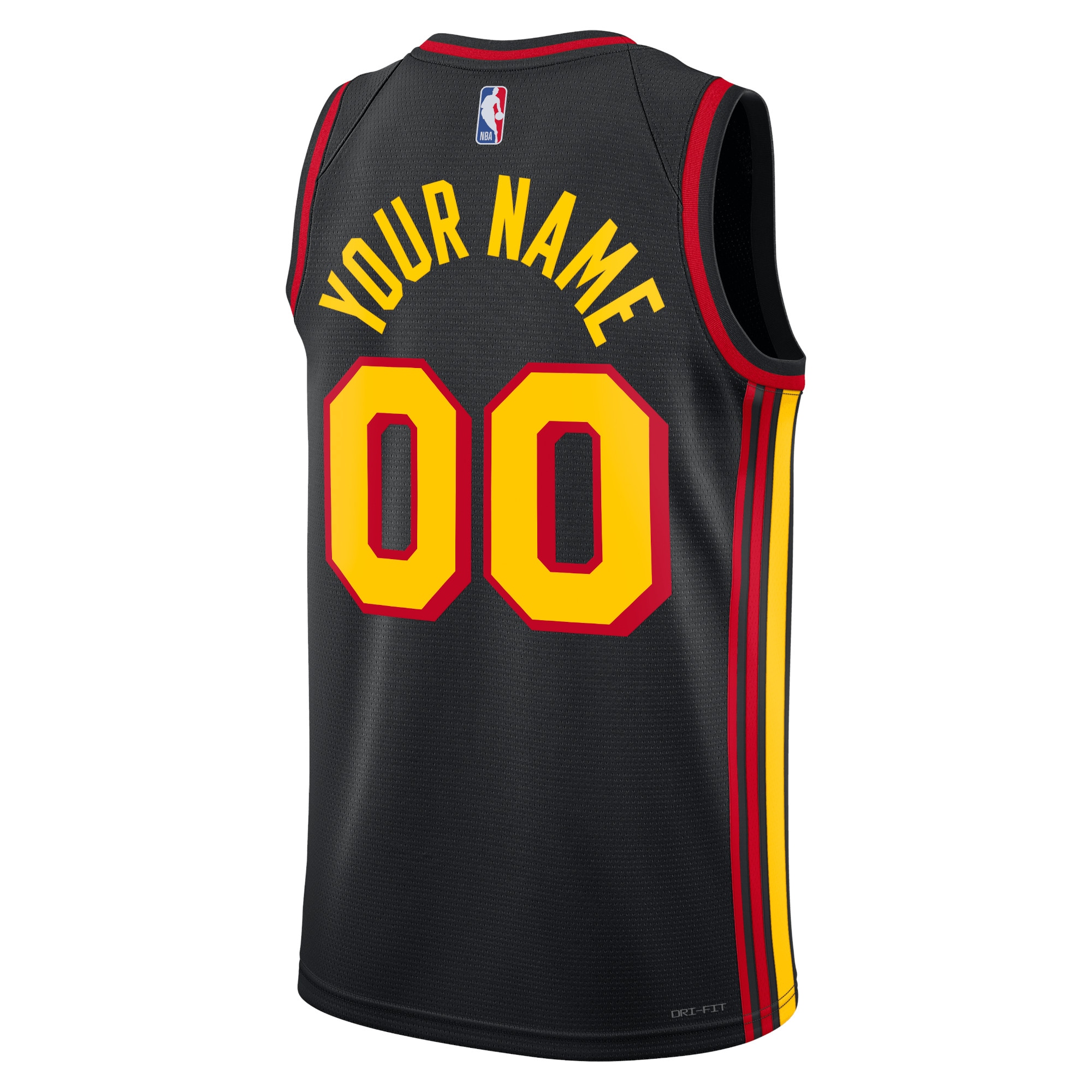 Alternative view of Atlanta Hawks Jordan Statement Swingman Basketball Jersey - Custom - Unisex - JS175 