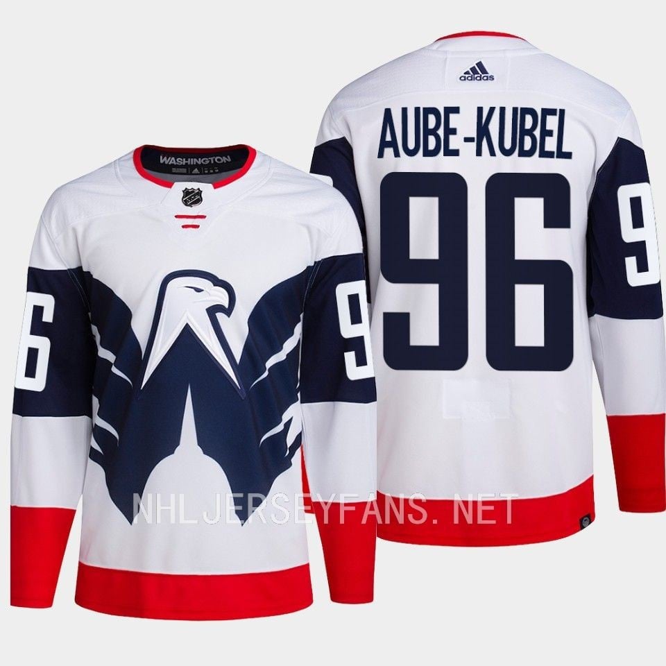 Aube-Kubel 96 Washington Capitals 2023 Jersey Stadium White Primegreen - JS206 