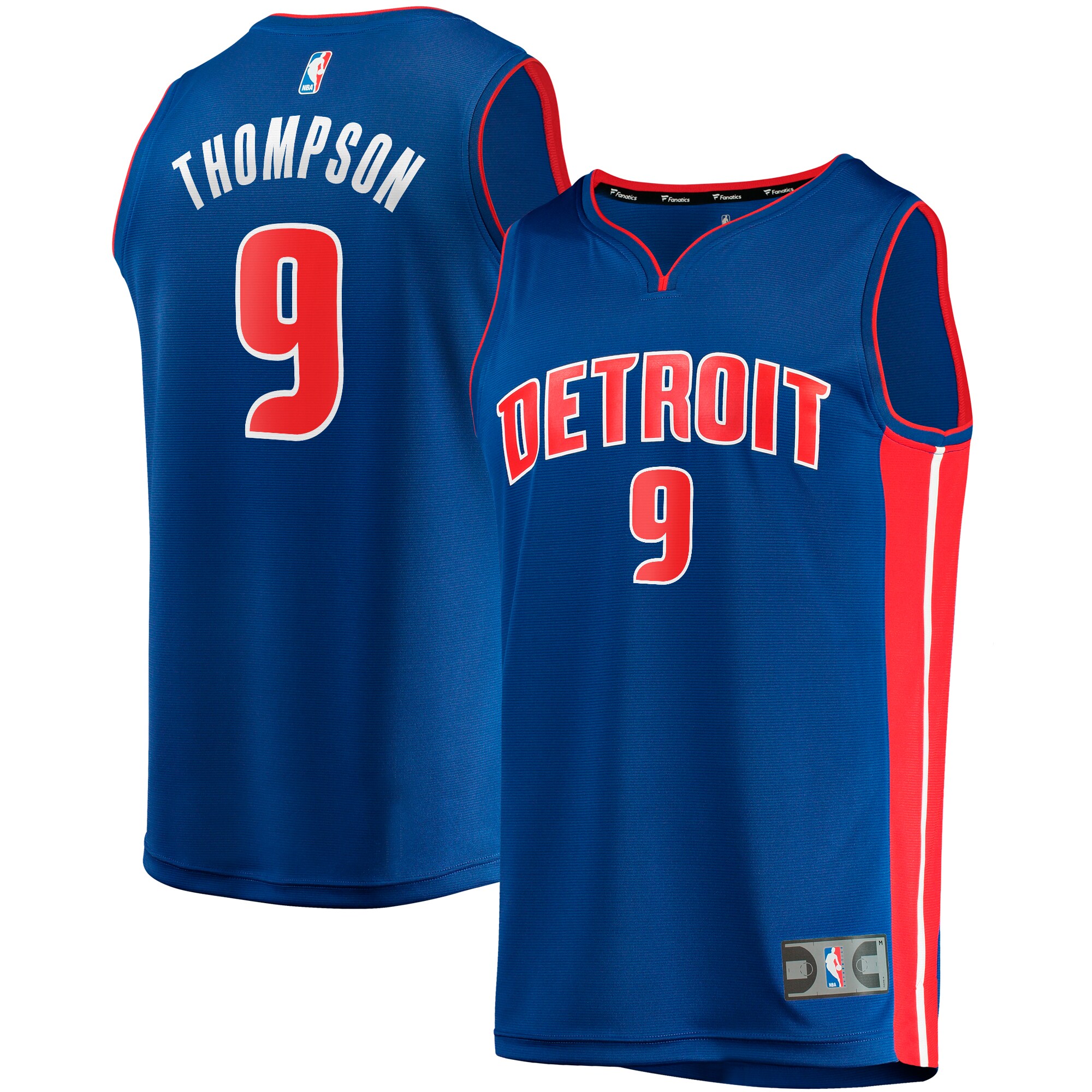 Ausar Thompson Detroit Pistons Fanatics Youth Fast Break Replica Basketball Jersey - Icon Edition - Royal