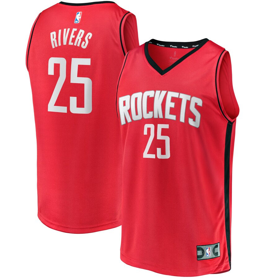 Austin Rivers Houston Rockets Fanatics Branded Fast Break Player Replica Jersey - Icon Edition - Red