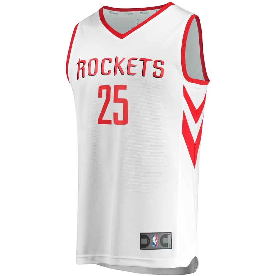 Alternative view of Austin Rivers Houston Rockets Fanatics Branded Youth Fast Break Replica Player Jersey - Association Edition - White