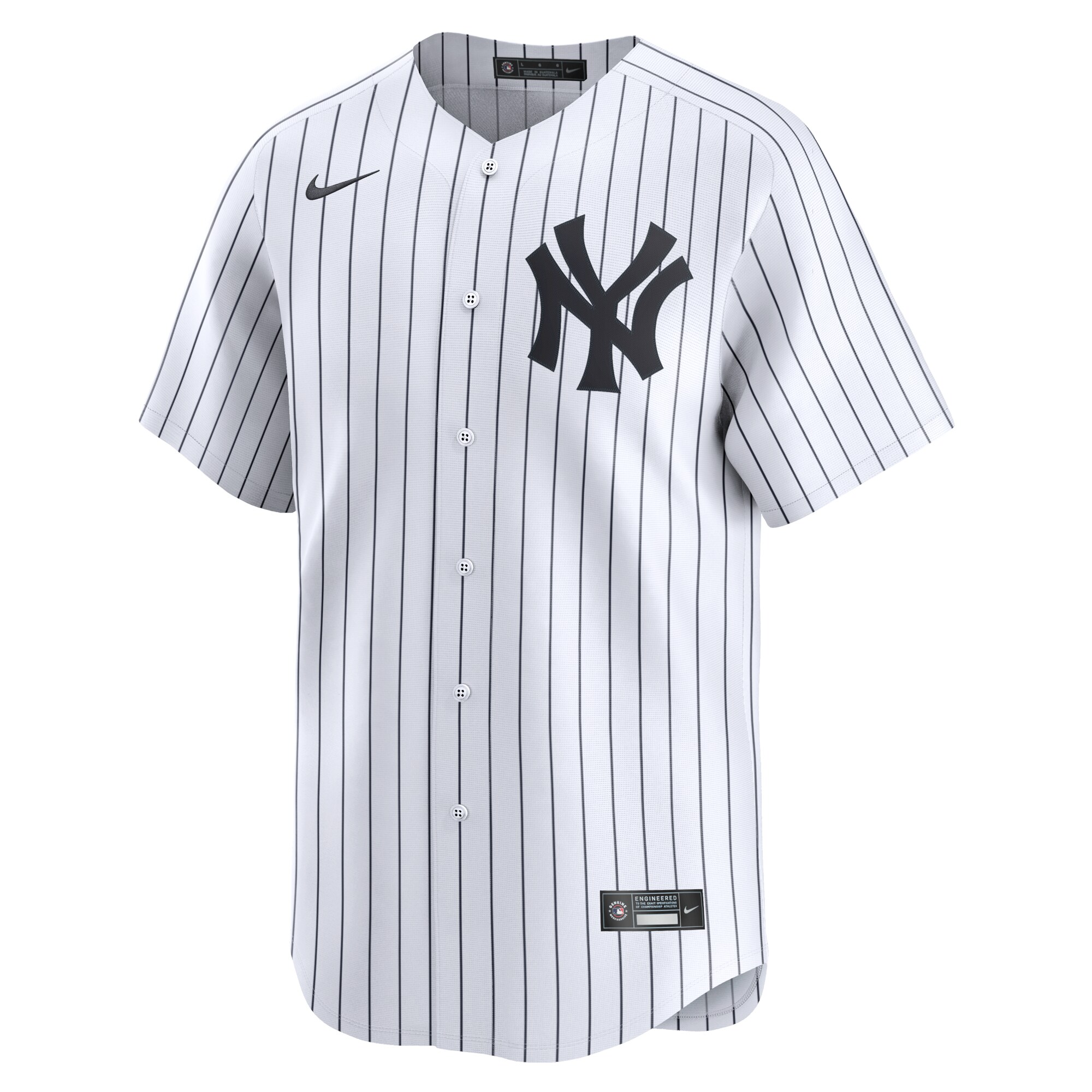 Alternative view of Austin Wells New York Yankees Home Limited Player Baseball Jersey - White