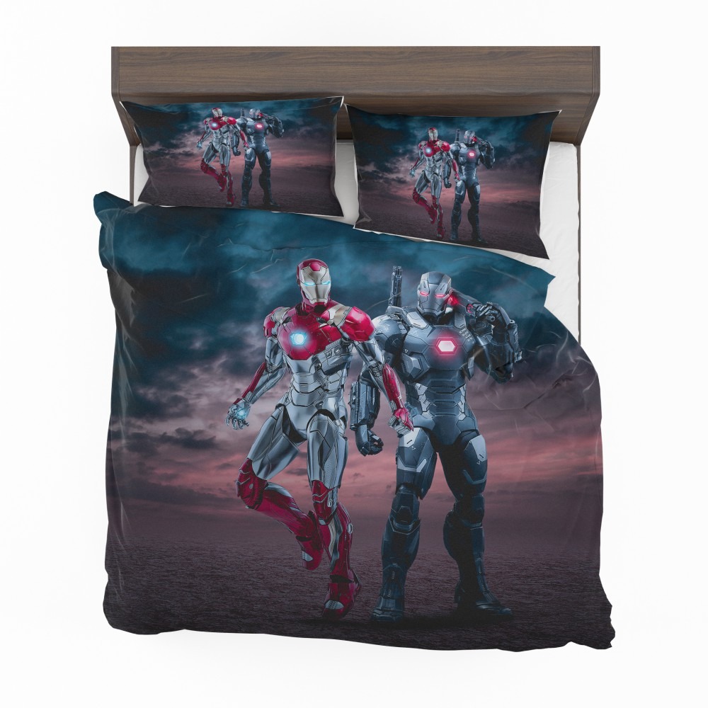 Alternative view of Avengers Age Of Ultron Movie Iron Man War Machine Bedding Set - Custom Bedding Set