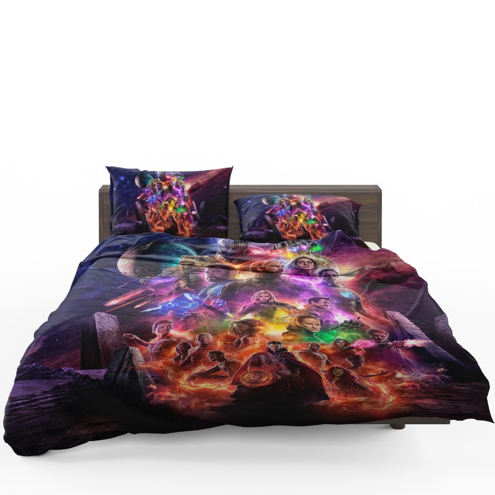 Avengers Endgame Movie Ant-Man Anthony Mackie Benedict Cumberbatch Bedding Set - Custom Bedding Set