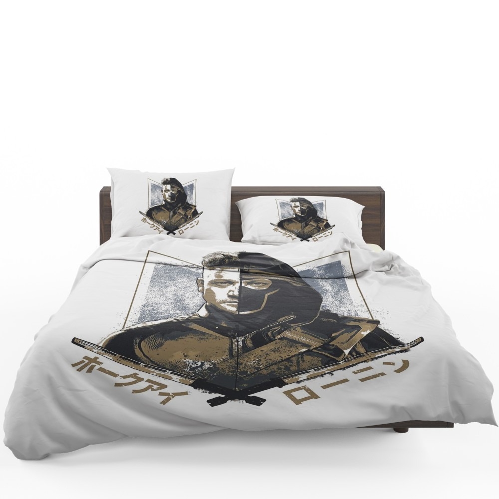 Avengers Endgame Movie Hawkeye Jeremy Renner Bedding Set - Custom Bedding Set