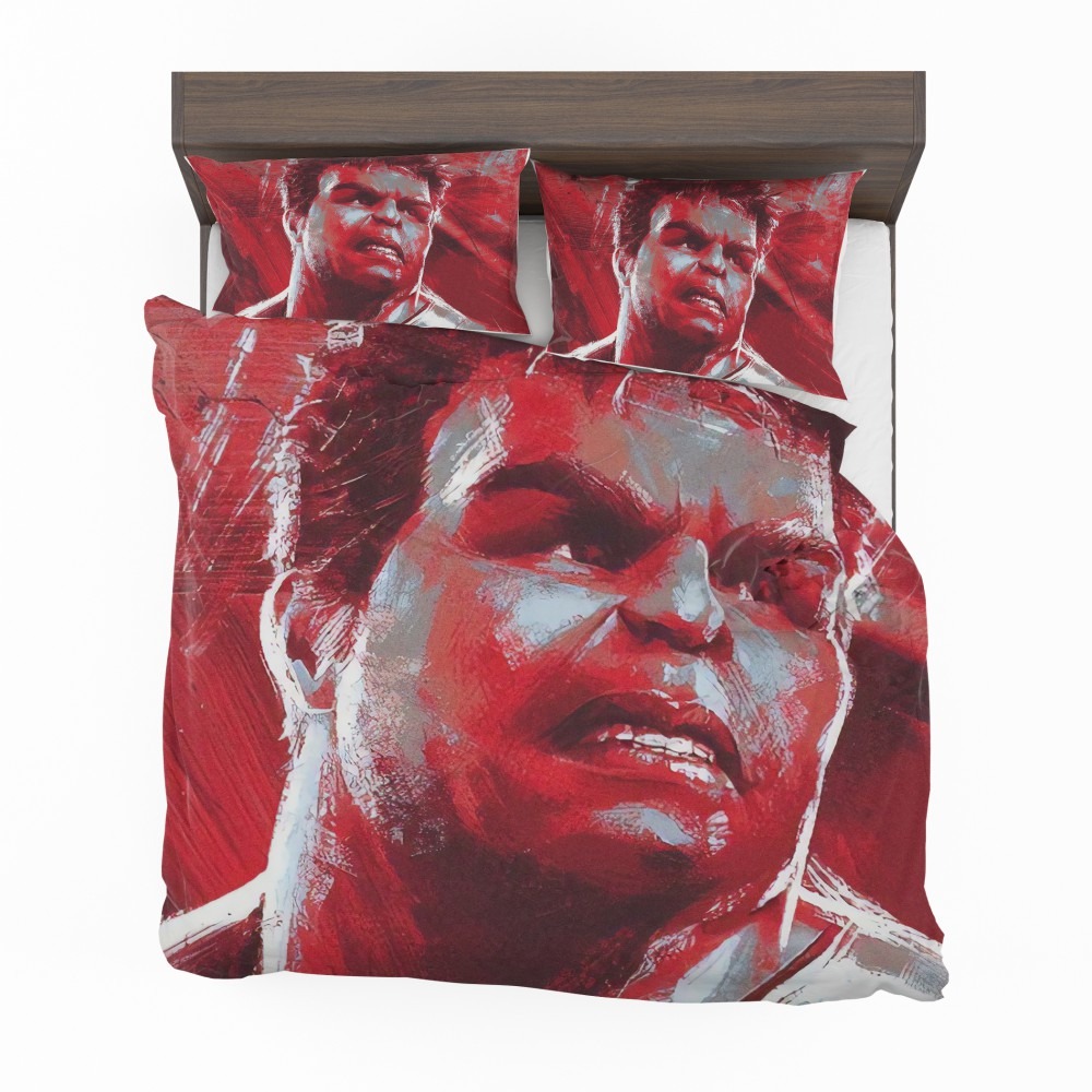 Alternative view of Avengers Endgame Movie Hulk Bedding Set - Custom Bedding Set