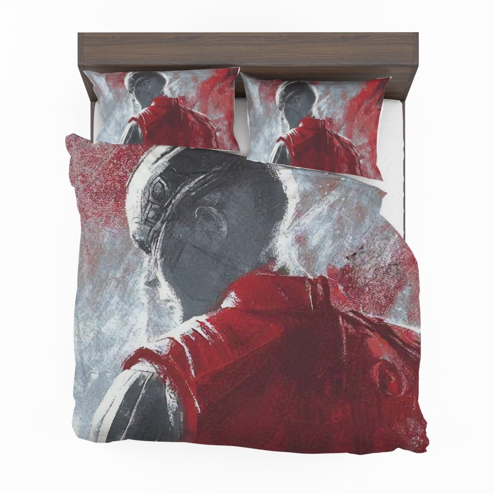 Alternative view of Avengers Endgame Movie Karen Gillan Nebula Marvel Comics Bedding Set - Custom Bedding Set