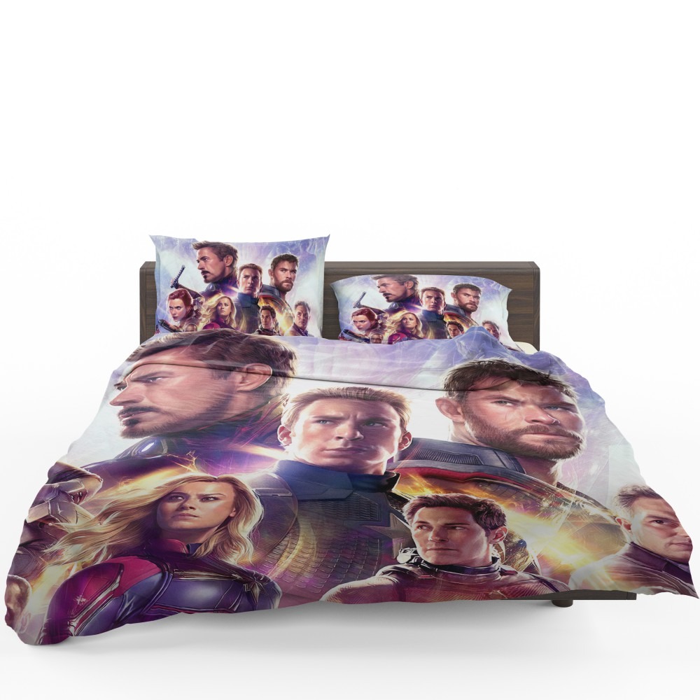 Avengers Endgame The Avengers Marvel MCU Bedding Set - Custom Bedding Set