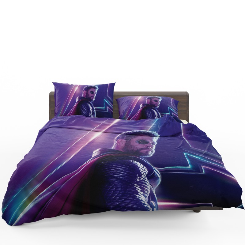 Avengers Infinity War Chris Hemsworth Thor Comforter Set - Custom Bedding Set