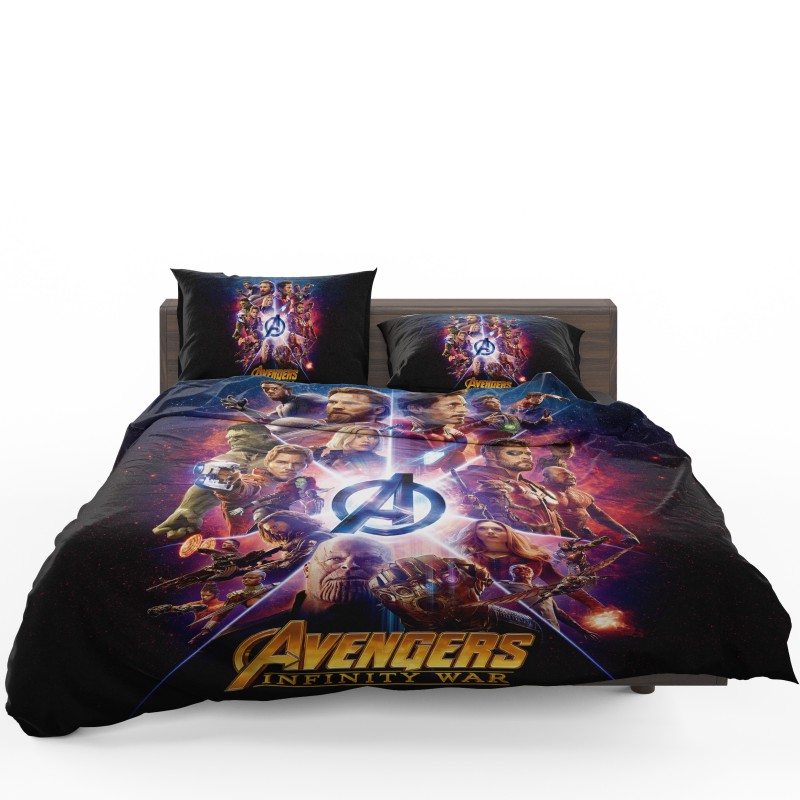 Avengers Infinity War Marvel Comic Movie Bedding Set - Custom Bedding Set