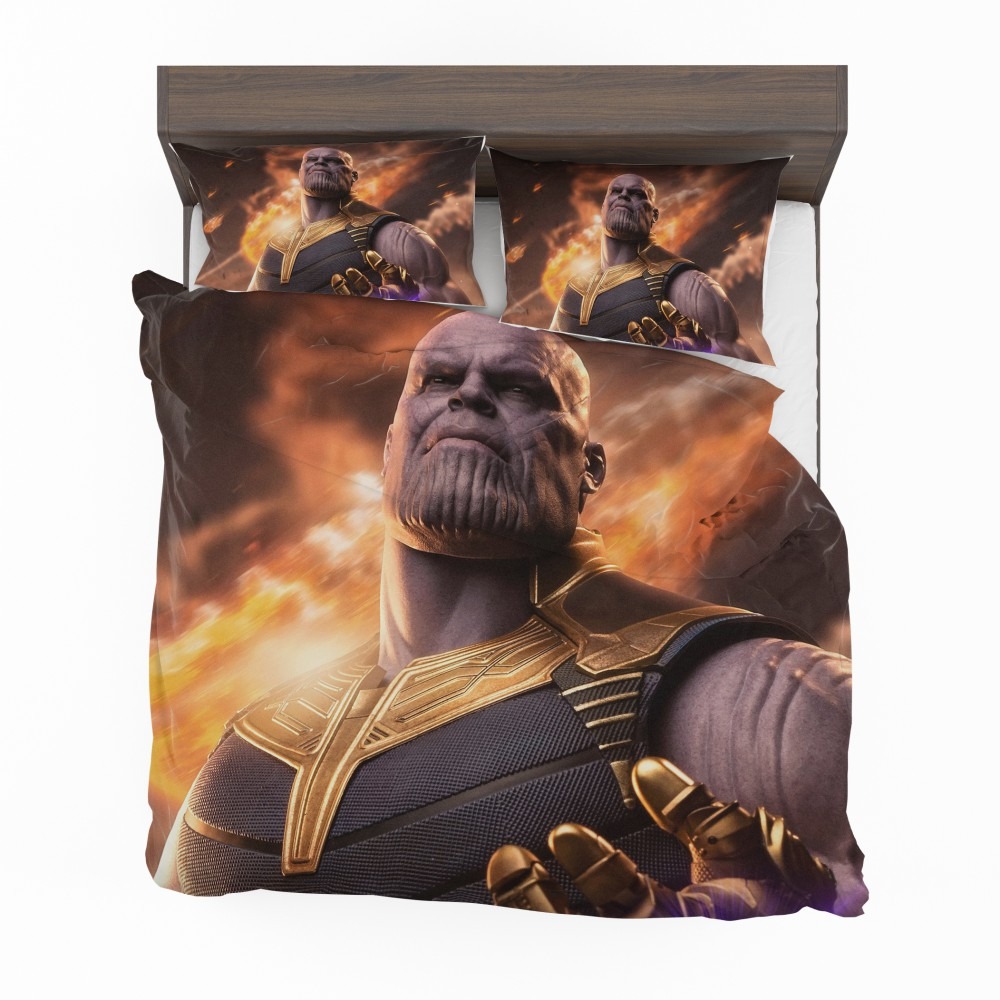 Alternative view of Avengers Infinity War Movie Thanos Bedding Set - Custom Bedding Set