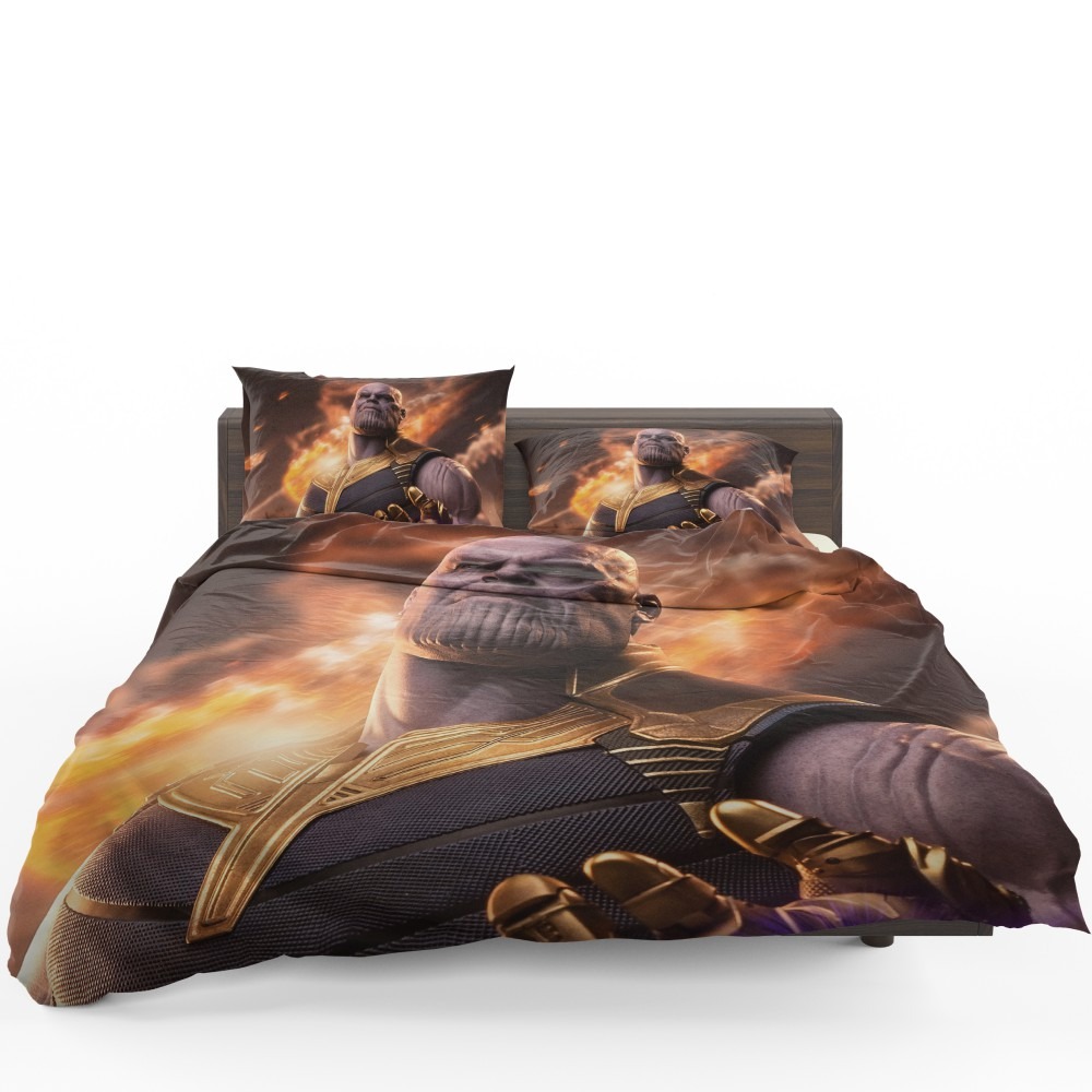 Avengers Infinity War Movie Thanos Bedding Set - Custom Bedding Set
