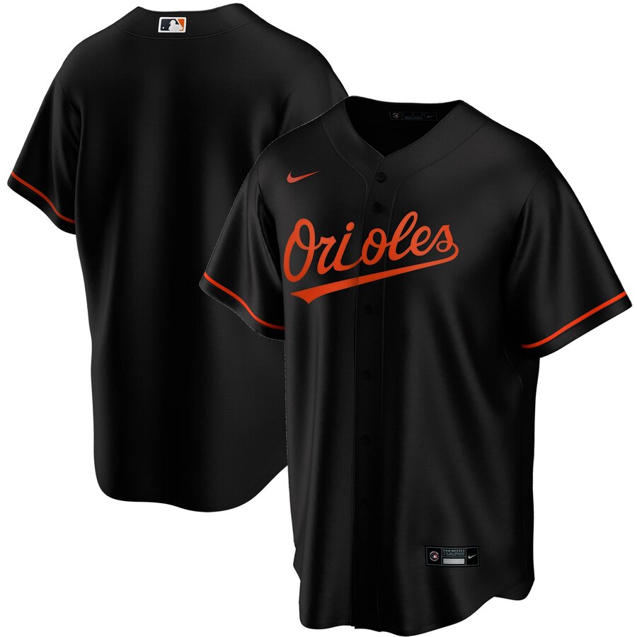 Baltimore Orioles Alternate 2020 Replica Jersey ÃƒÂ¢Ã¢â€šÂ¬Ã¢â‚¬Å“ Black